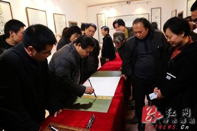 曾翔書法展東莞藝展 名家風采綻放永州