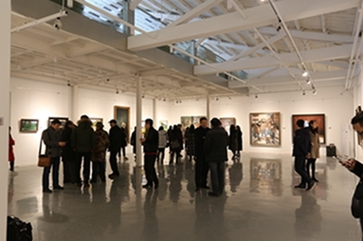 常進油畫作品展在北京798藝術區開幕 文化藝術交流策劃